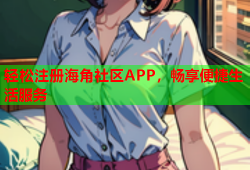 轻松注册海角社区APP，畅享便捷生活服务