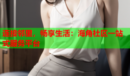 连接邻里，畅享生活：海角社区一站式服务平台